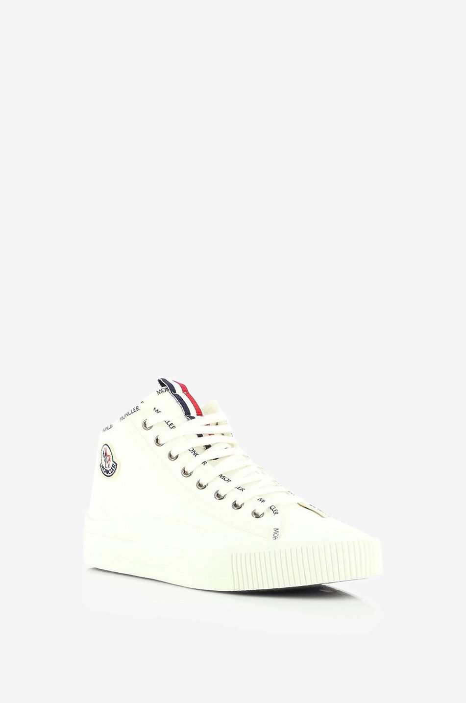 Lissex high-top canvas lace-up sneakers - MONCLER - Bongénie