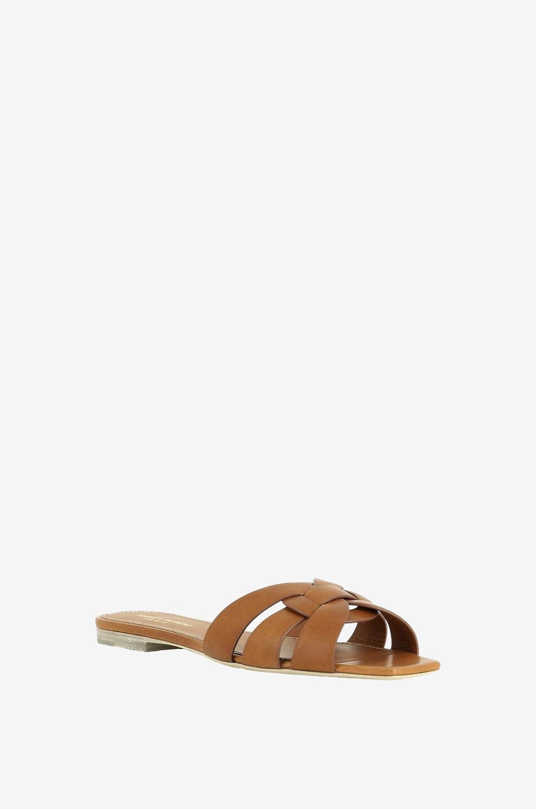 SAINT LAURENT PARIS F. Nus-pieds SAINT LAURENT PARIS Femme MARRON 1