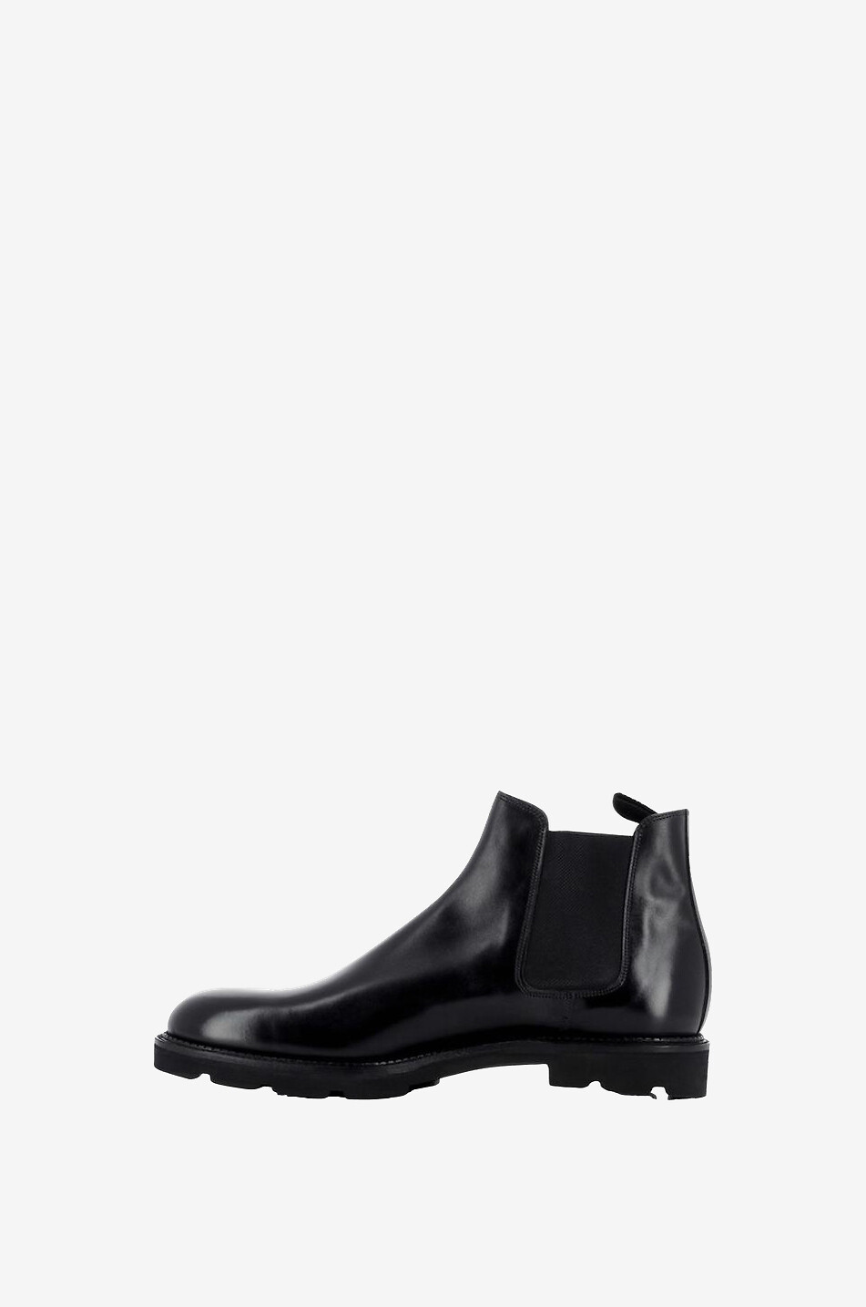 JOHN LOBB Lawry Boots with elasticated bands Men BLACK 3