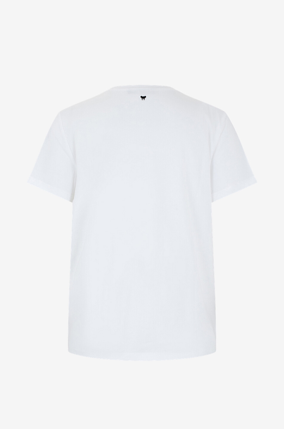 WEEKEND MAX MARA Magno bi-material short-sleeved T-shirt Women WHITE 2