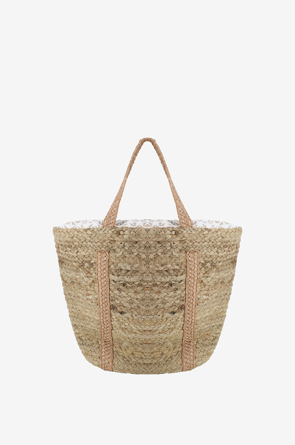 Aloha Beach raffia tote bag with hibiscus flower