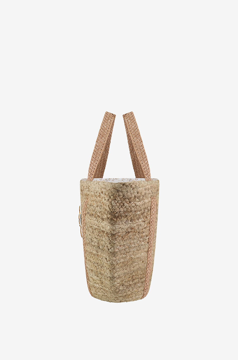 Aloha Beach raffia tote bag with hibiscus flower