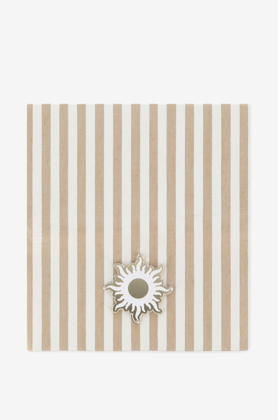 Pochette rayée motif soleil Amara