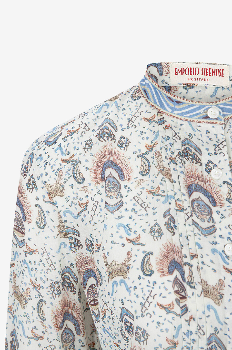 Chiara cotton long-sleeved shirt