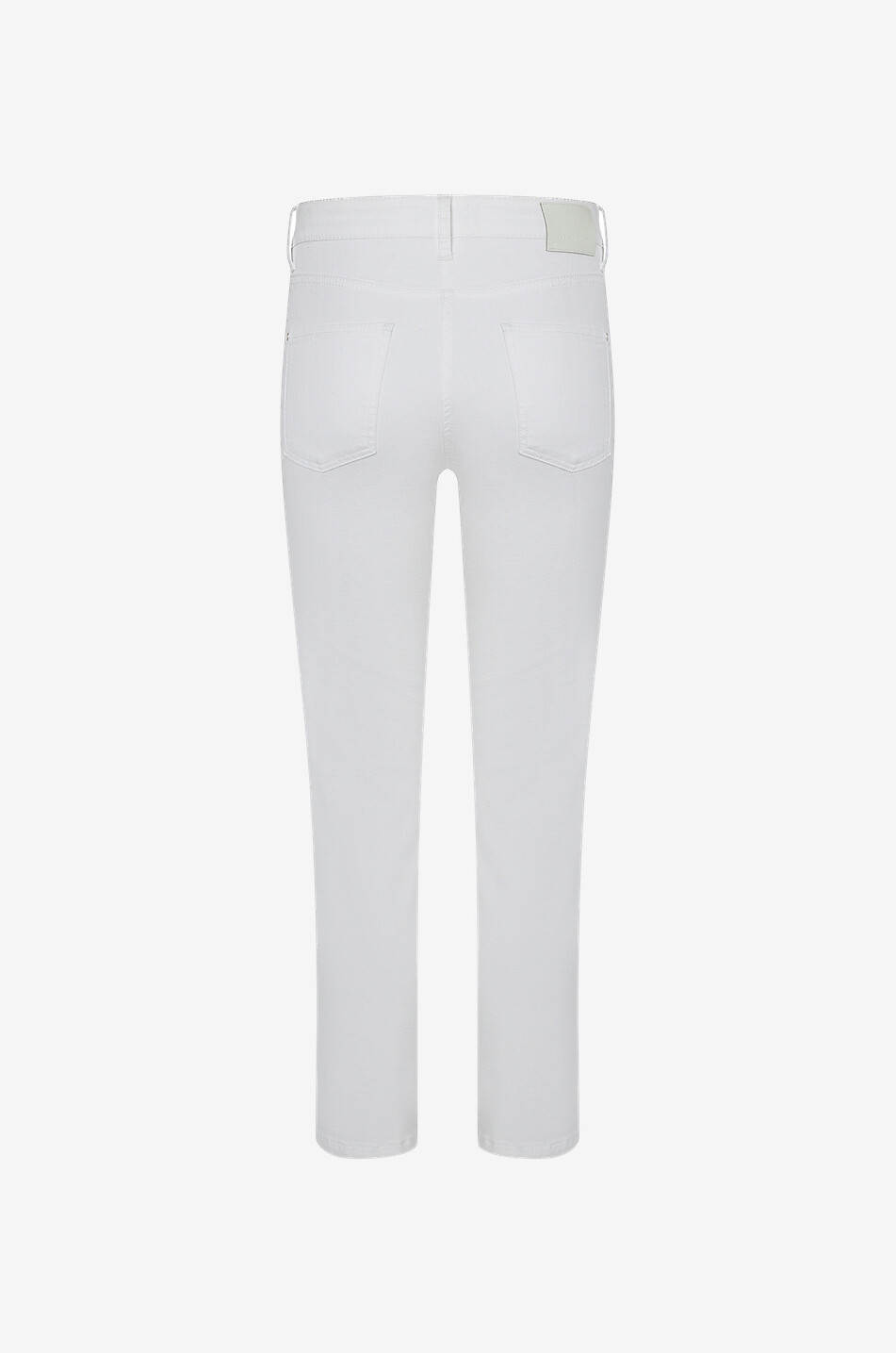 CAMBIO Piper Short cropped slim fit jeans Women WHITE 2