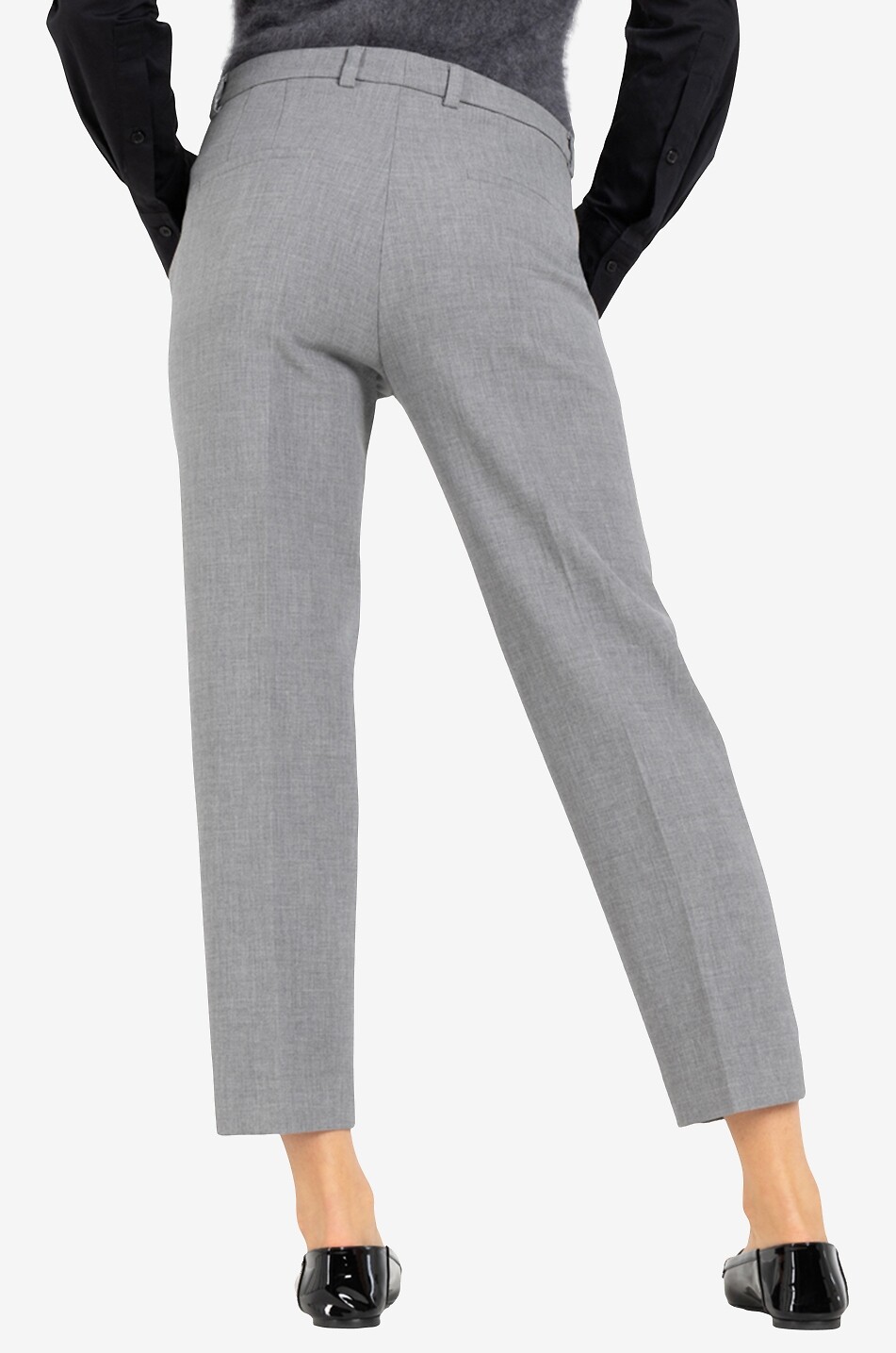 Pantalon cigarette chiné Krystal