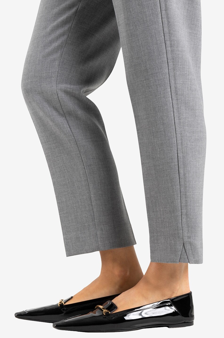 Melierte Zigarettenhose Krystal