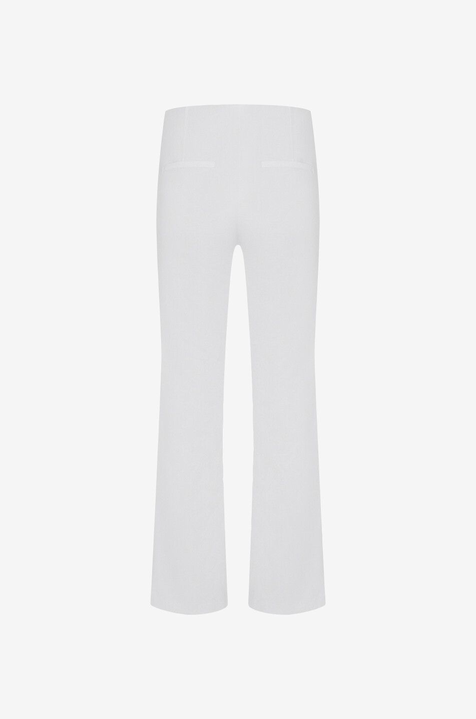 CAMBIO Ausgestellte verkürzte Gabardinehose Ros Easy Kick Damen WEISS 2