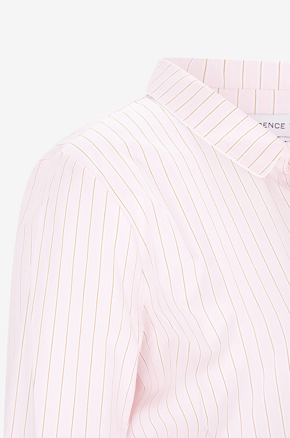 Chemise de nuit en coton Essentiel Rayé