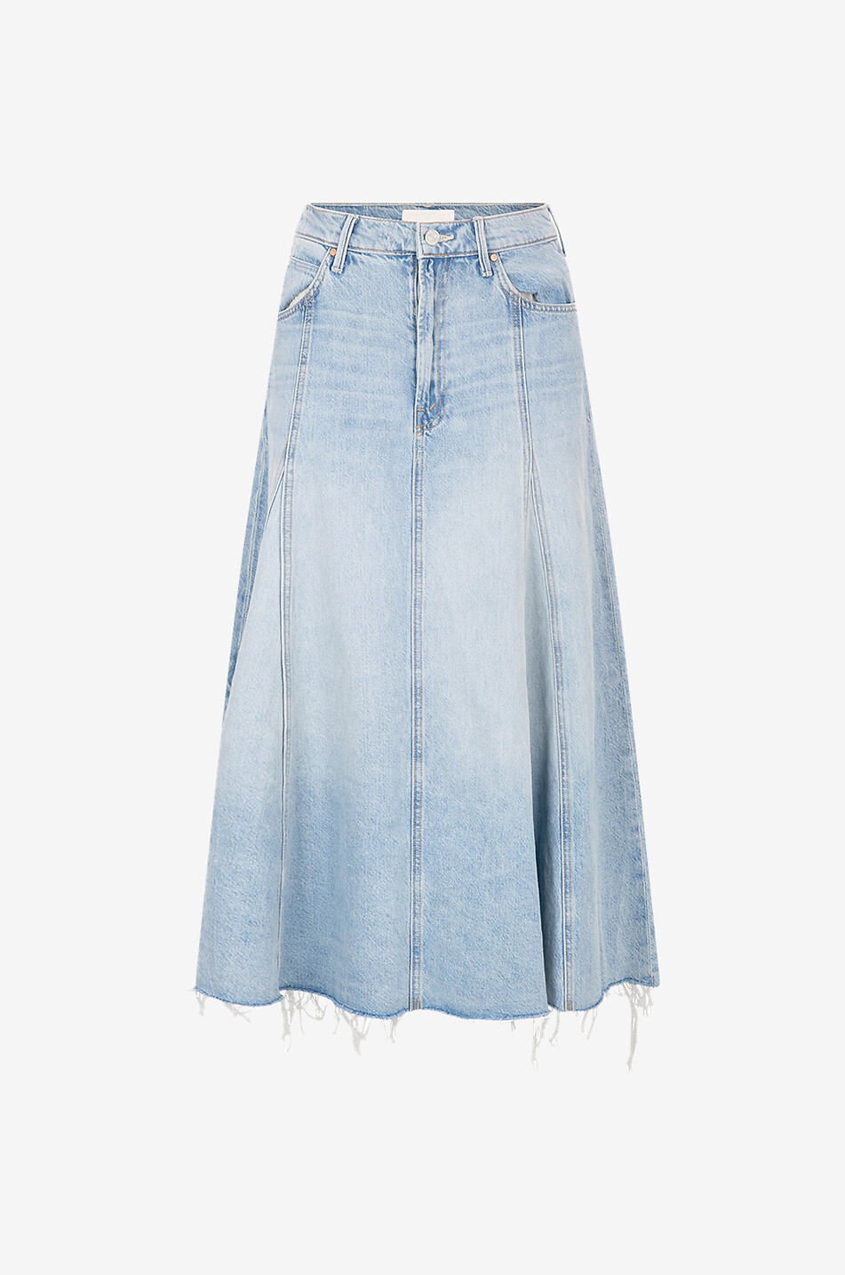 Midirock aus Denim The Full Swing