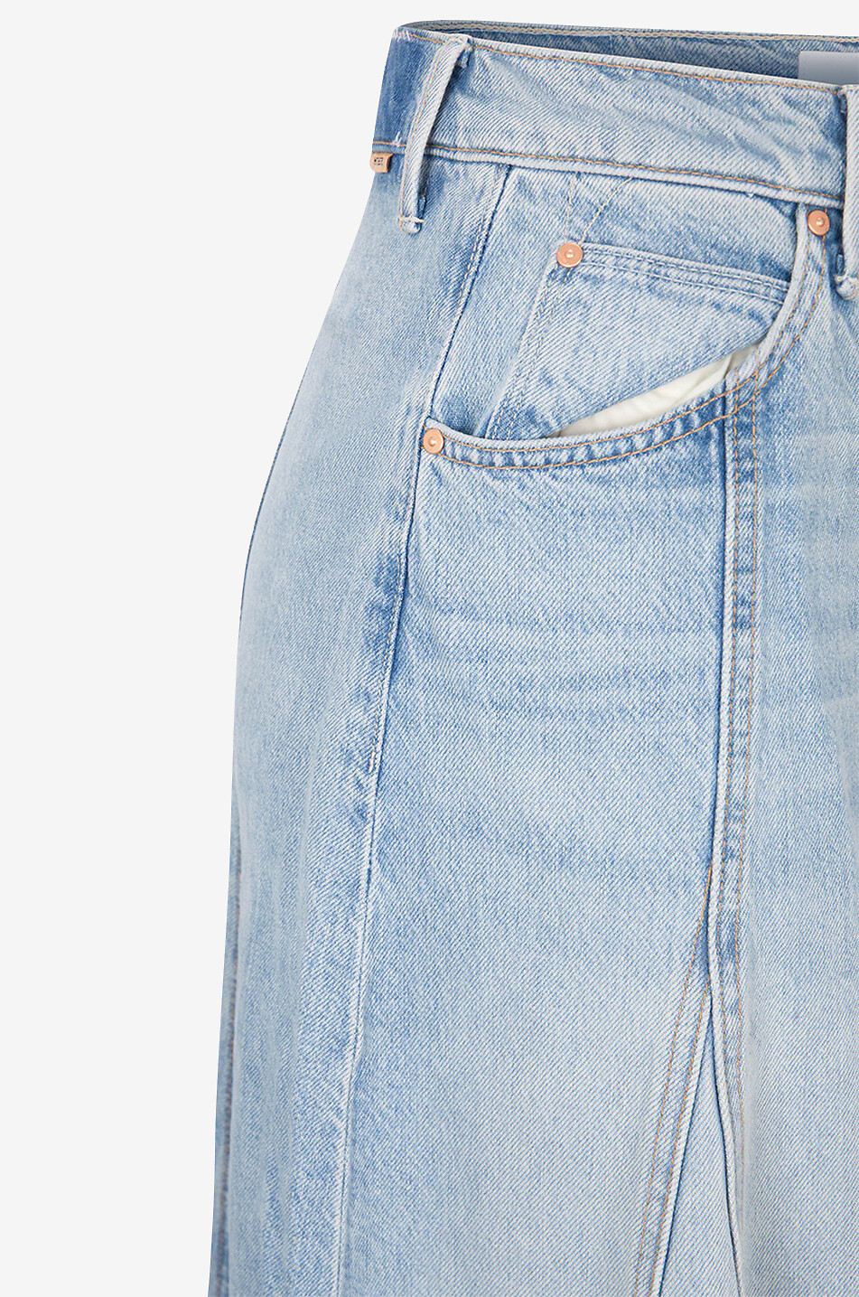 Jupe midi en denim The Full Swing