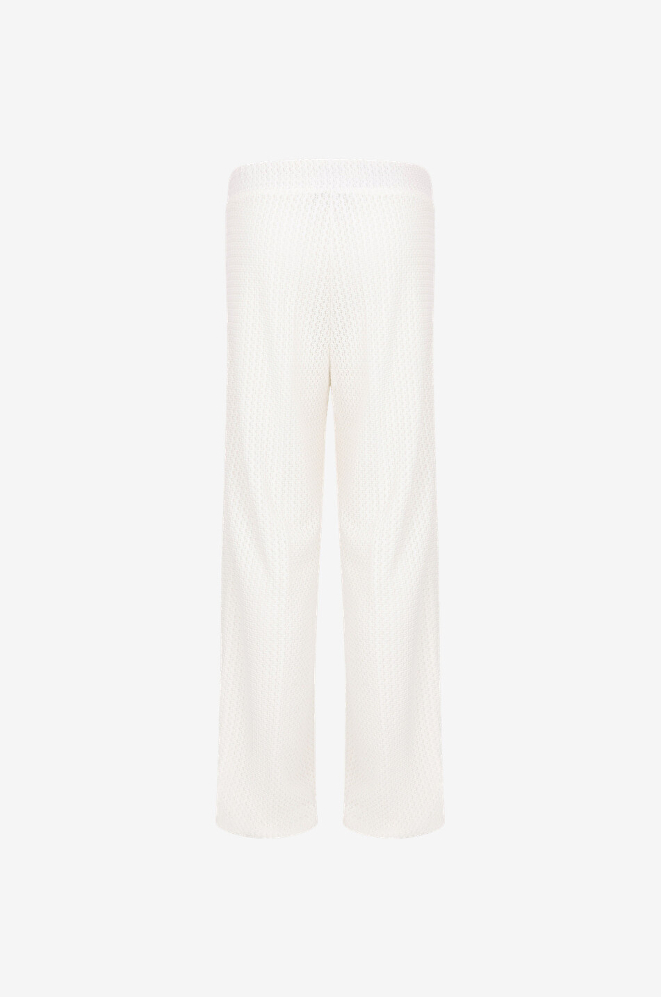 Pantalon large en jersey ajouré Avril