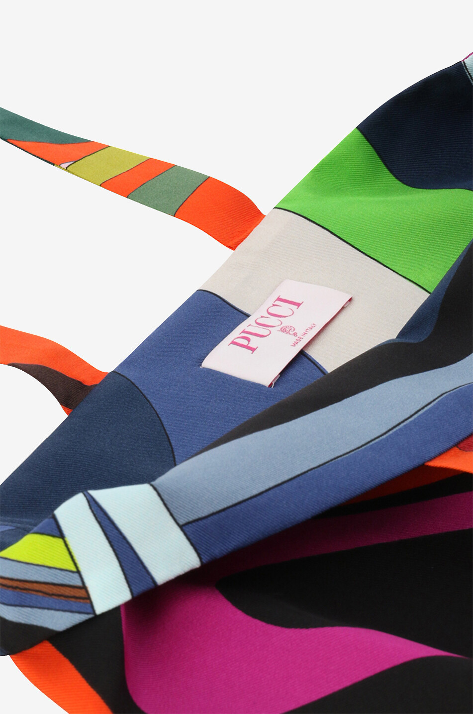 PUCCI Gallery silk tote bag Women MULTI COLOURED 5