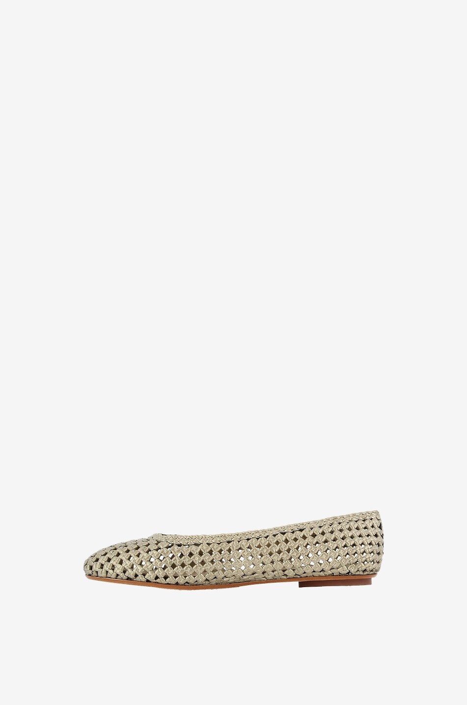 DRAGON Ballerinas aus echtem Leder Flower Damen GOLDEN 3