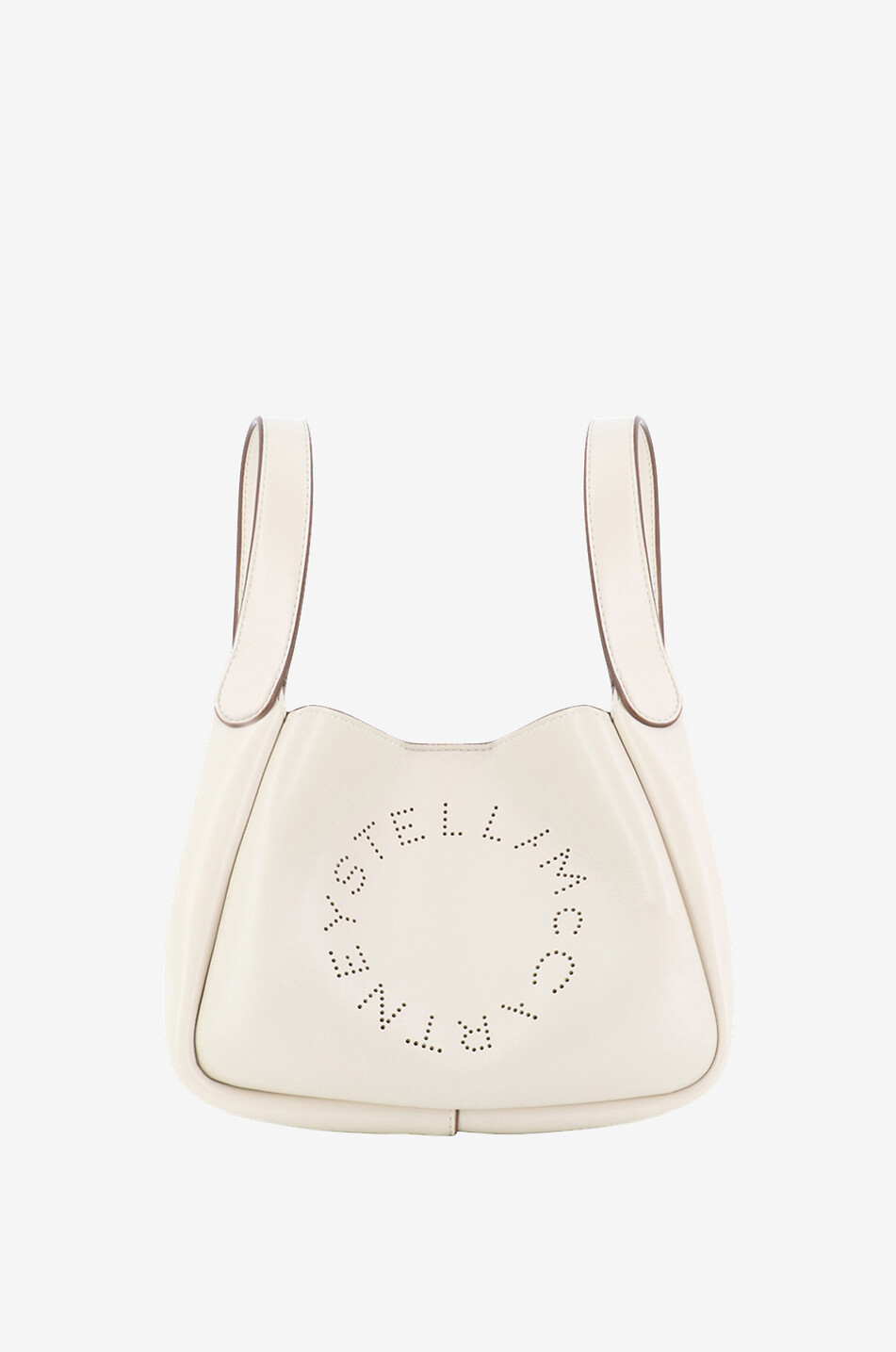 STELLA McCARTNEY Sac porté épaule en Alter Mat Stella Logo Femme BLANC CASSE 1