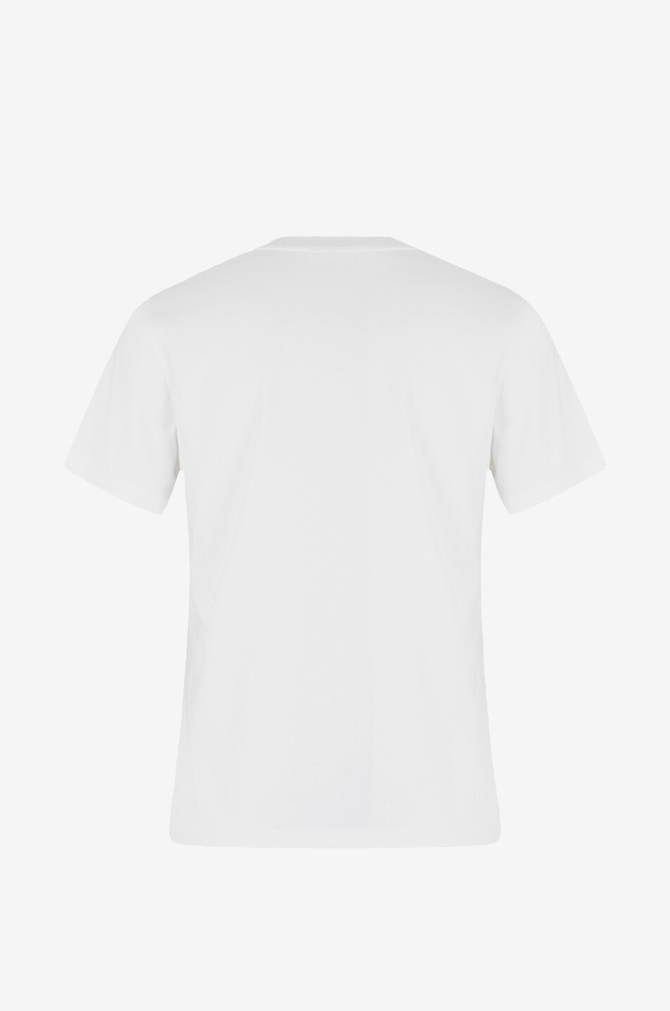 MONCLER T-shirt à manches courtes brodé logo coq stylisé Femme BLANC 2