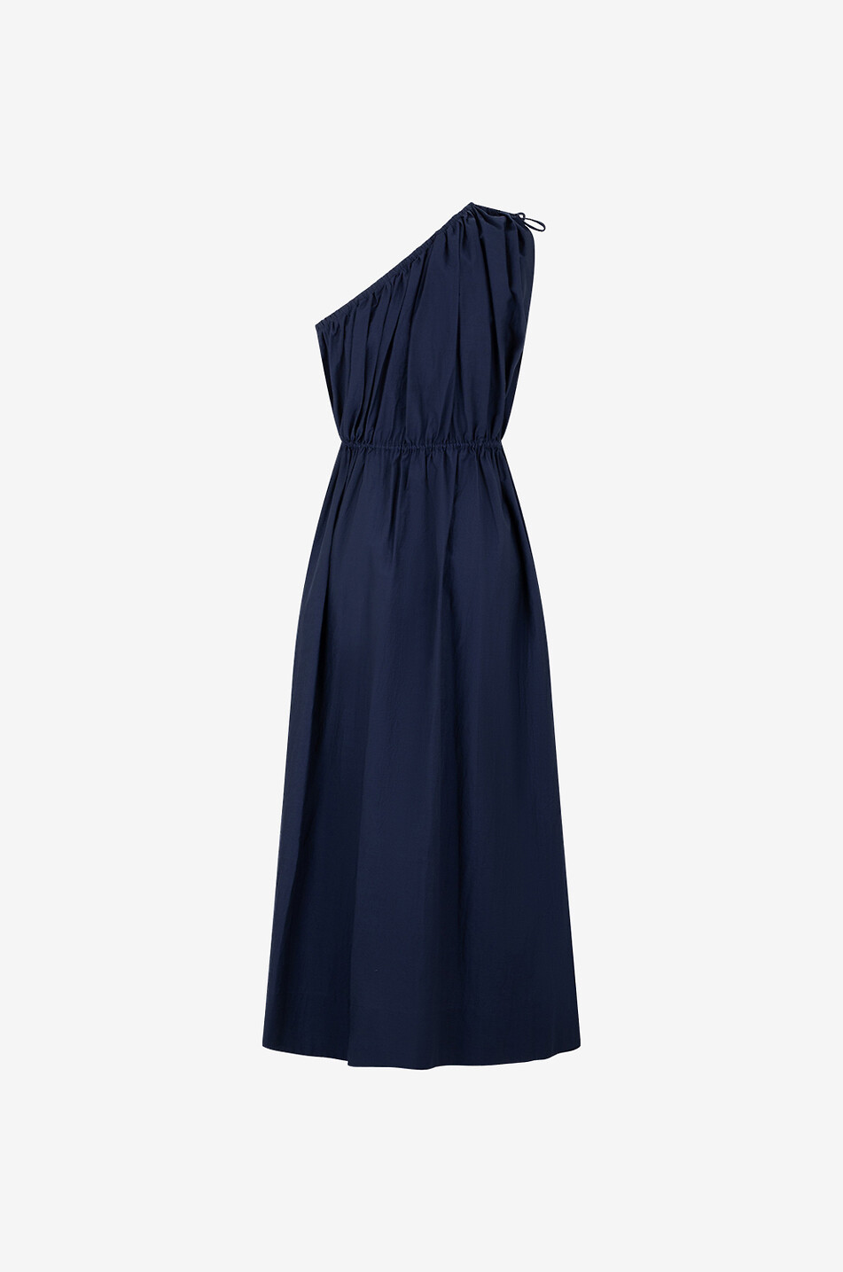 Robe asymétrique longue en coton mélangé Ashley
