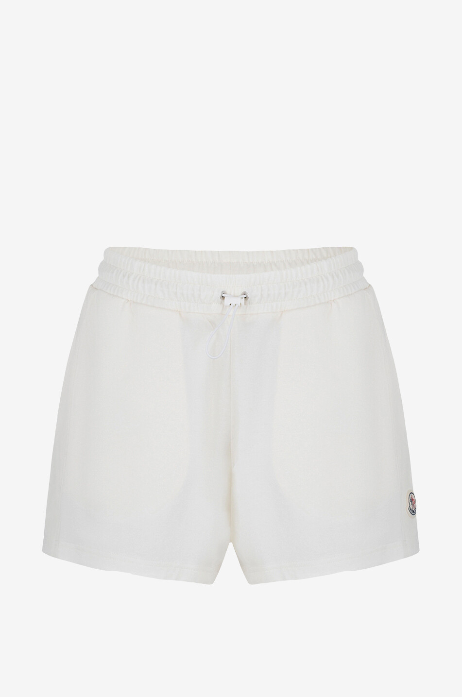 Short en jersey et popeline de coton patch coq