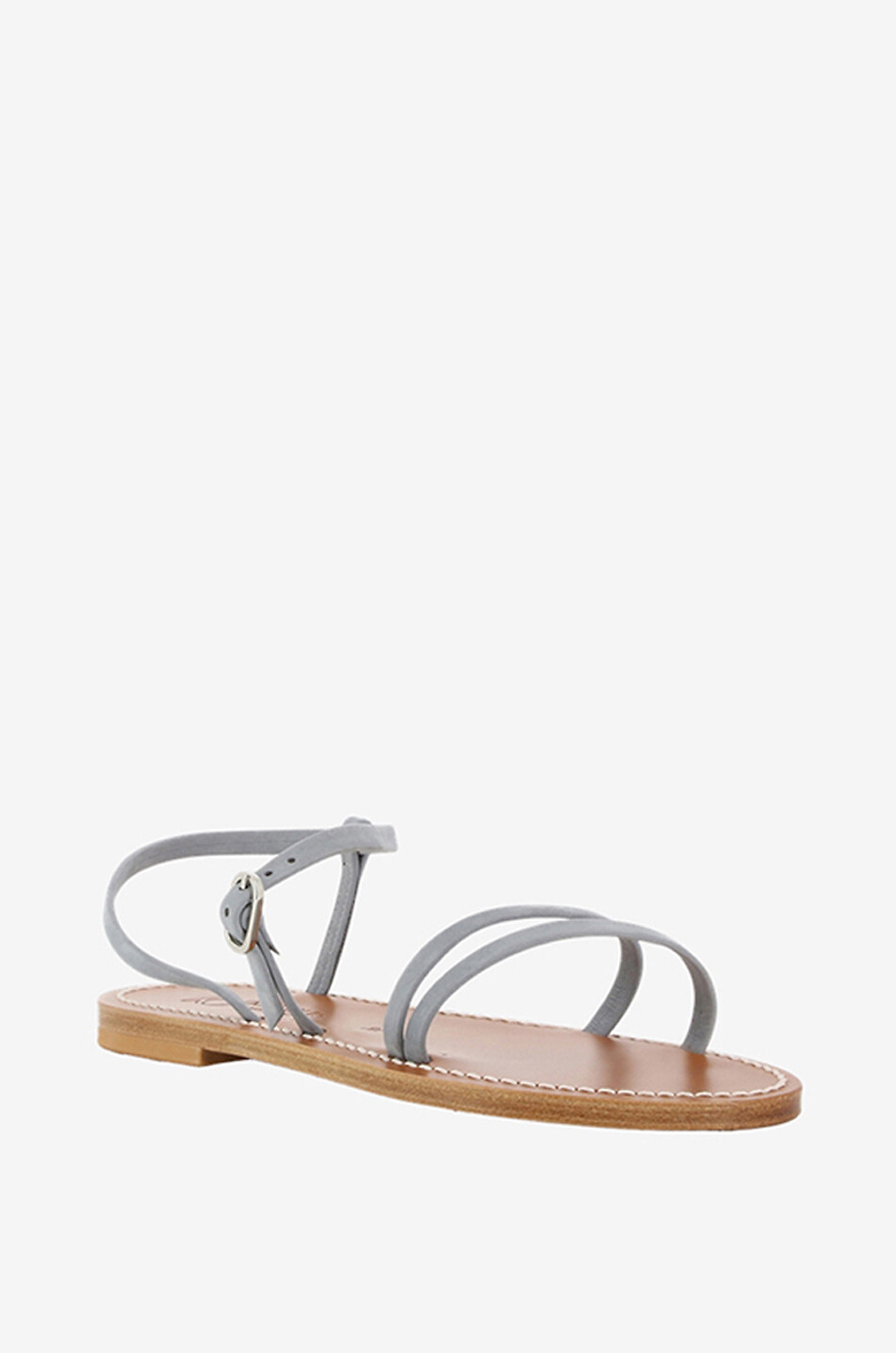 Sandales plates en cuir Erka
