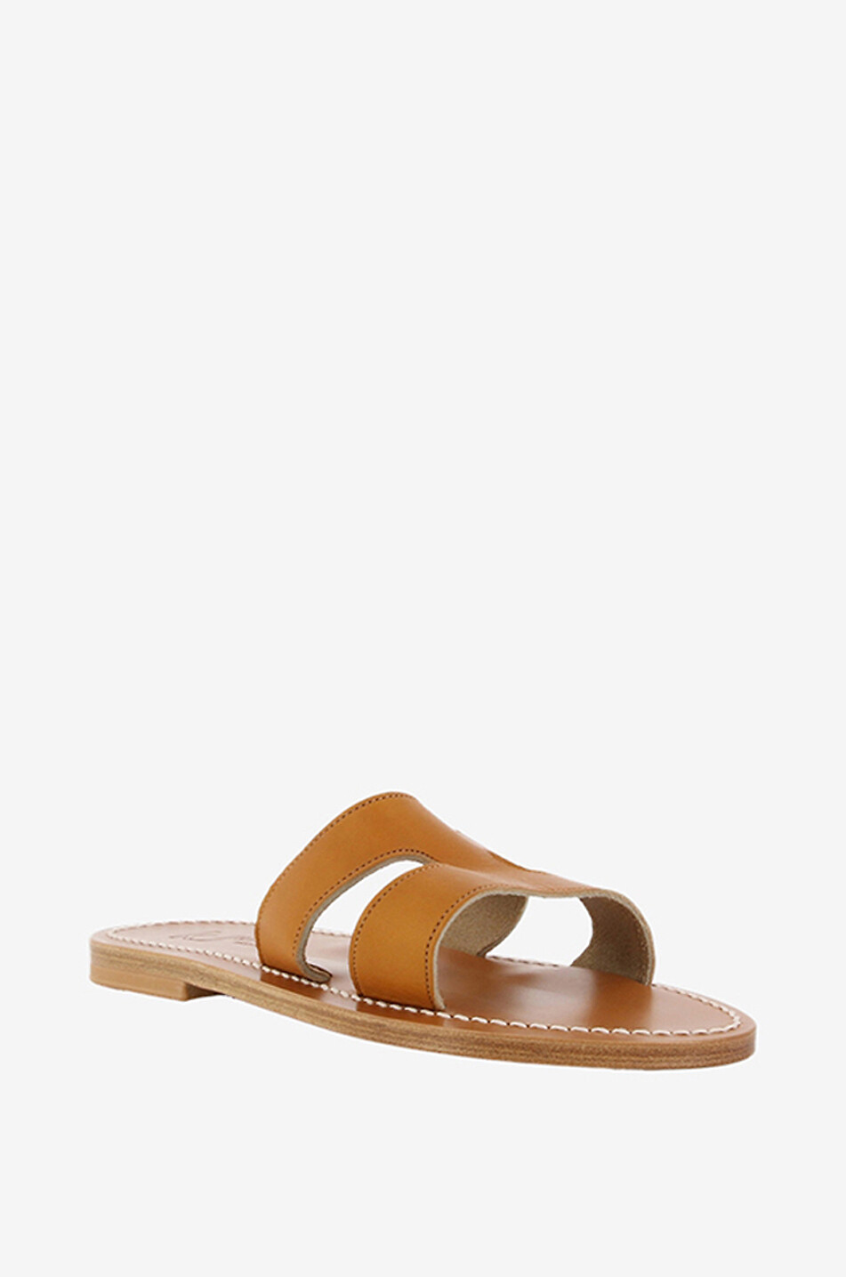 Sandales plates en cuir Menandre