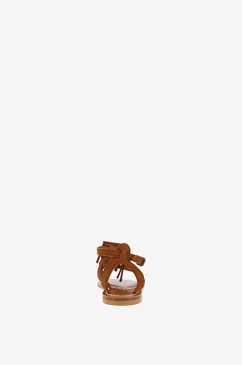 K JACQUES Fregate suede leather flat sandals Women BROWN 4