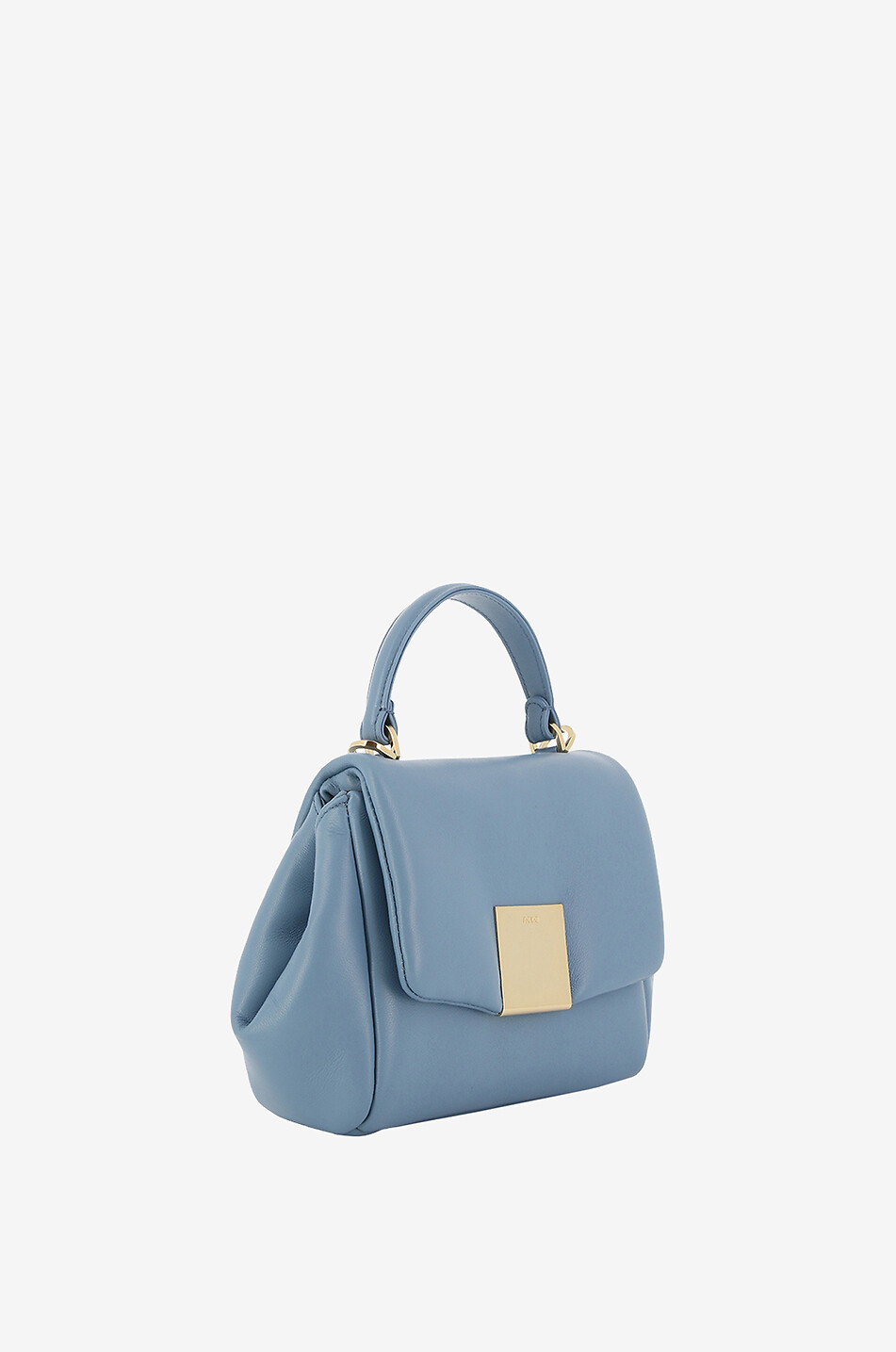 RODO New Paris Small lamb leather handbag Women BLUE 2