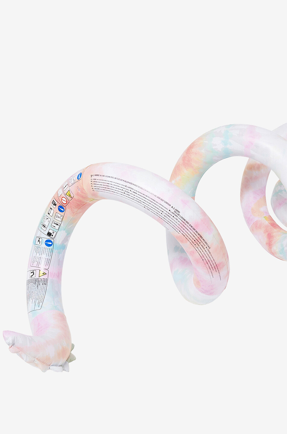 SUNNYLIFE Giant Noodle Snake Tie Dye inflatable snake Home MULTI COLOURED 2