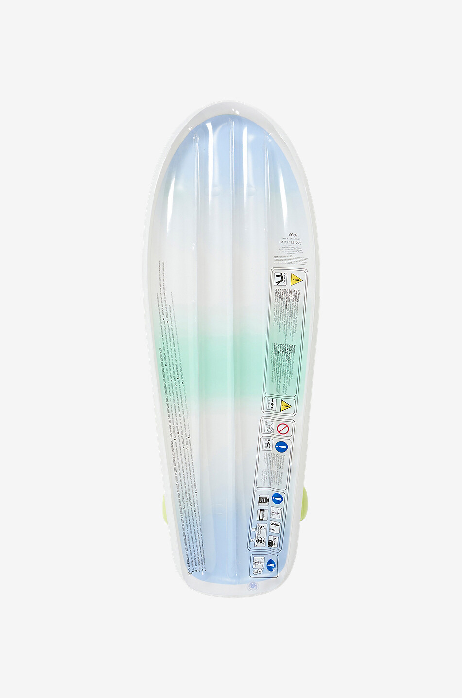 SUNNYLIFE Aufblasbare Kindermatratze Sea Kids Ride With Me Skateboard Haus HELLBLAU 1