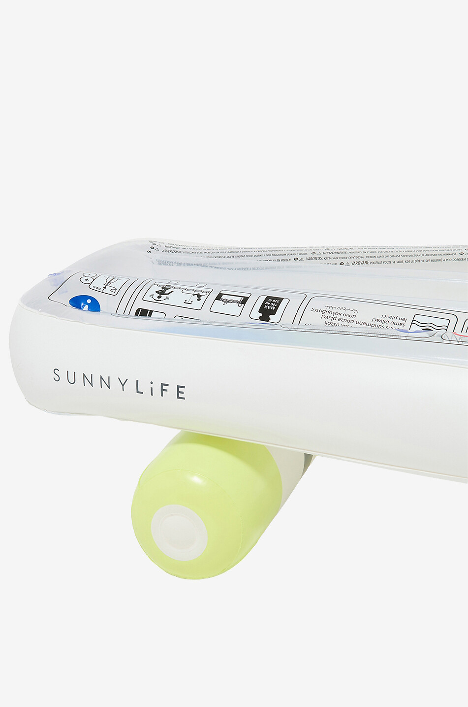 SUNNYLIFE Aufblasbare Kindermatratze Sea Kids Ride With Me Skateboard Haus HELLBLAU 5