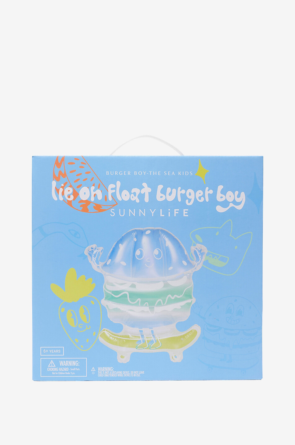 The Burger Boy kids' pool float