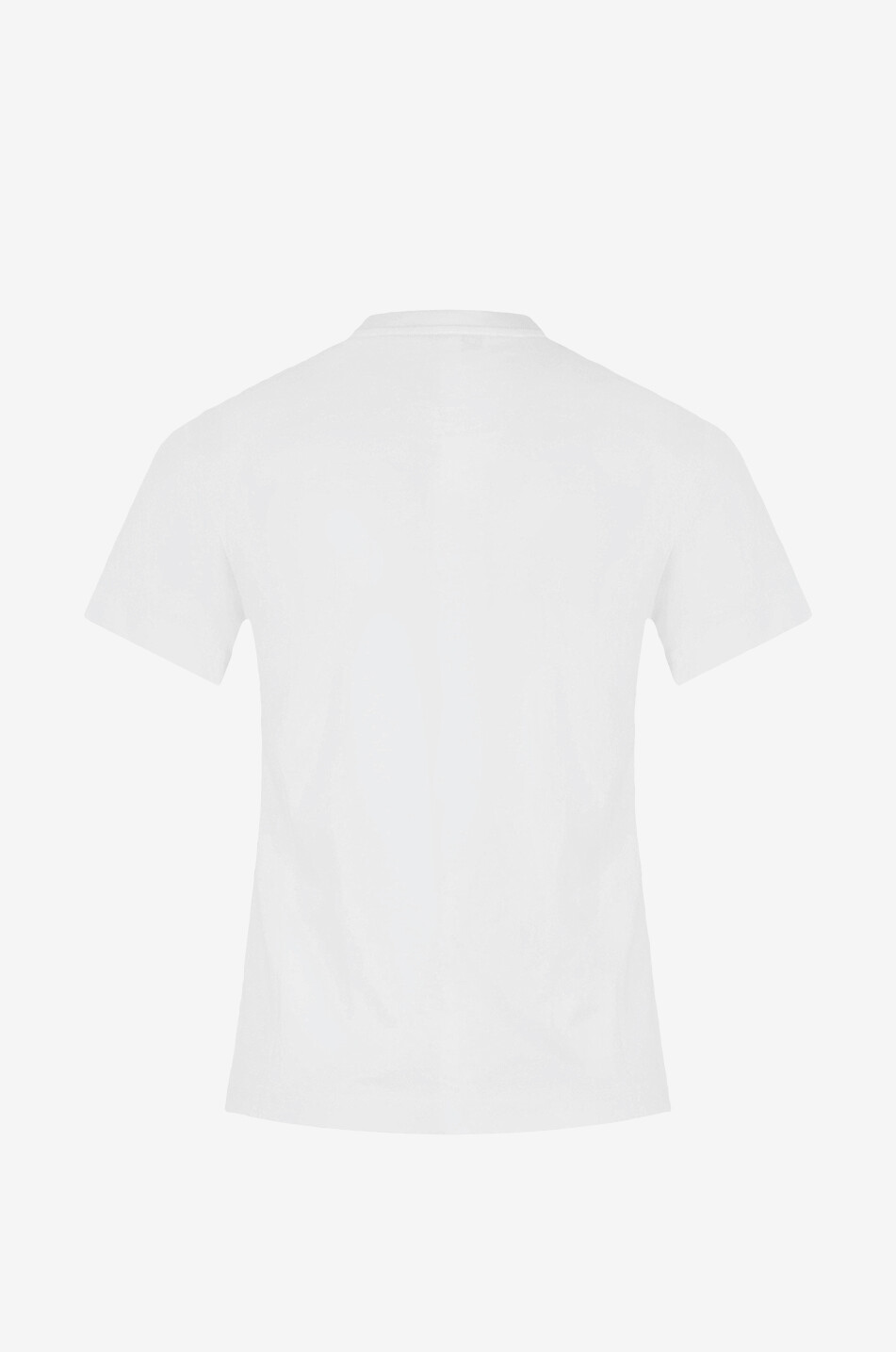 ALAÏA Logo embroidered short-sleeved T-shirt Women WHITE 2