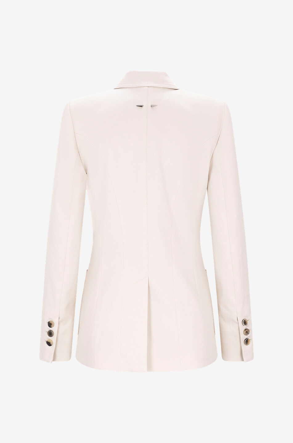 Blazer en denim Cream