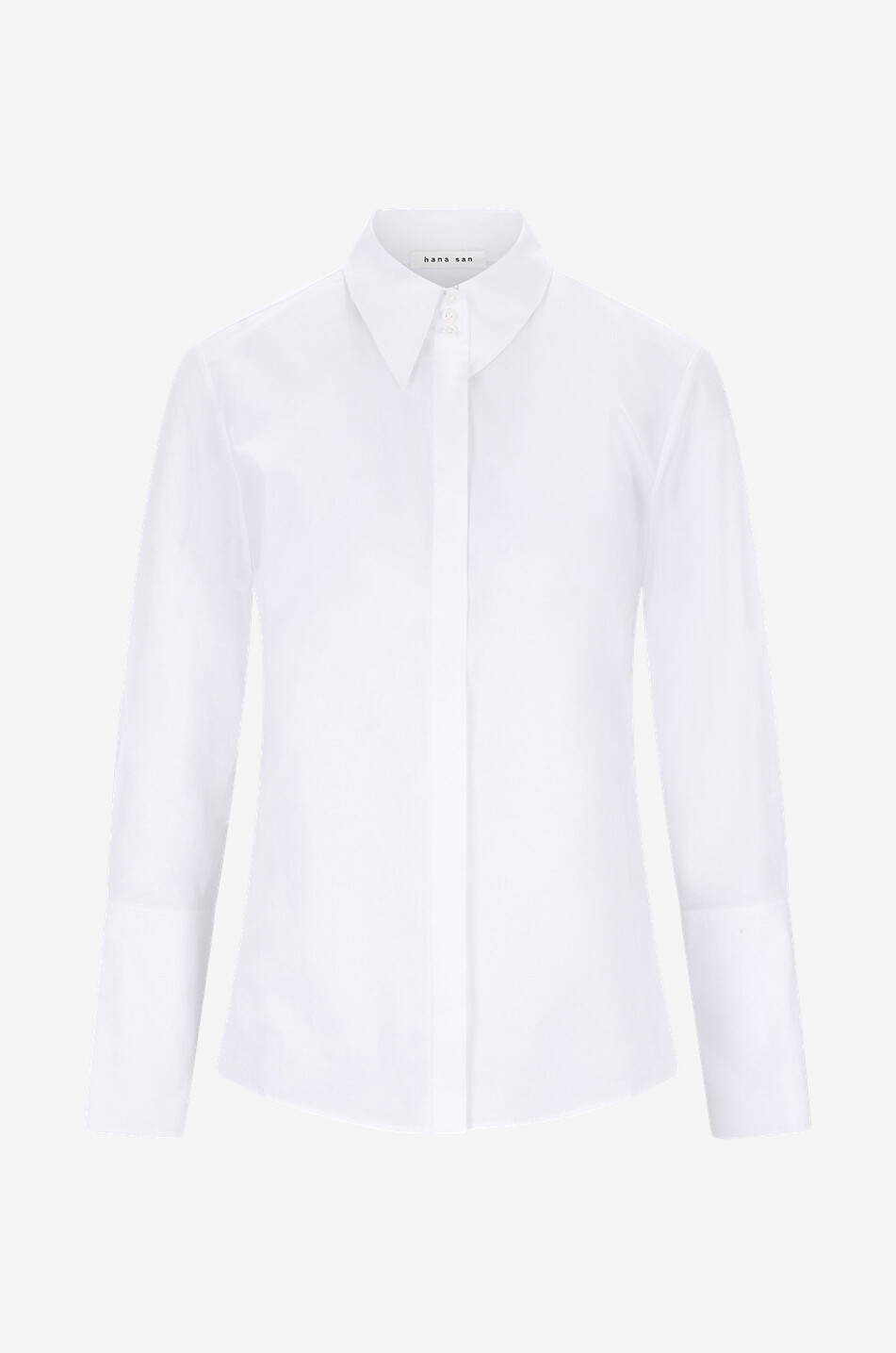 Chemise en coton à manches longues Antonia