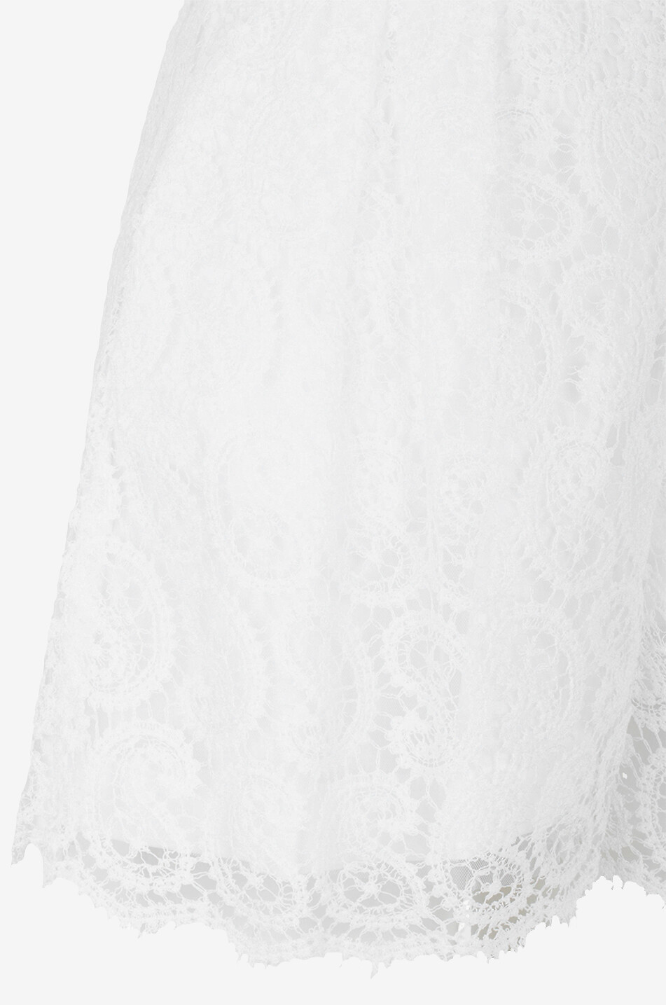 Short en macramé motif Paisley