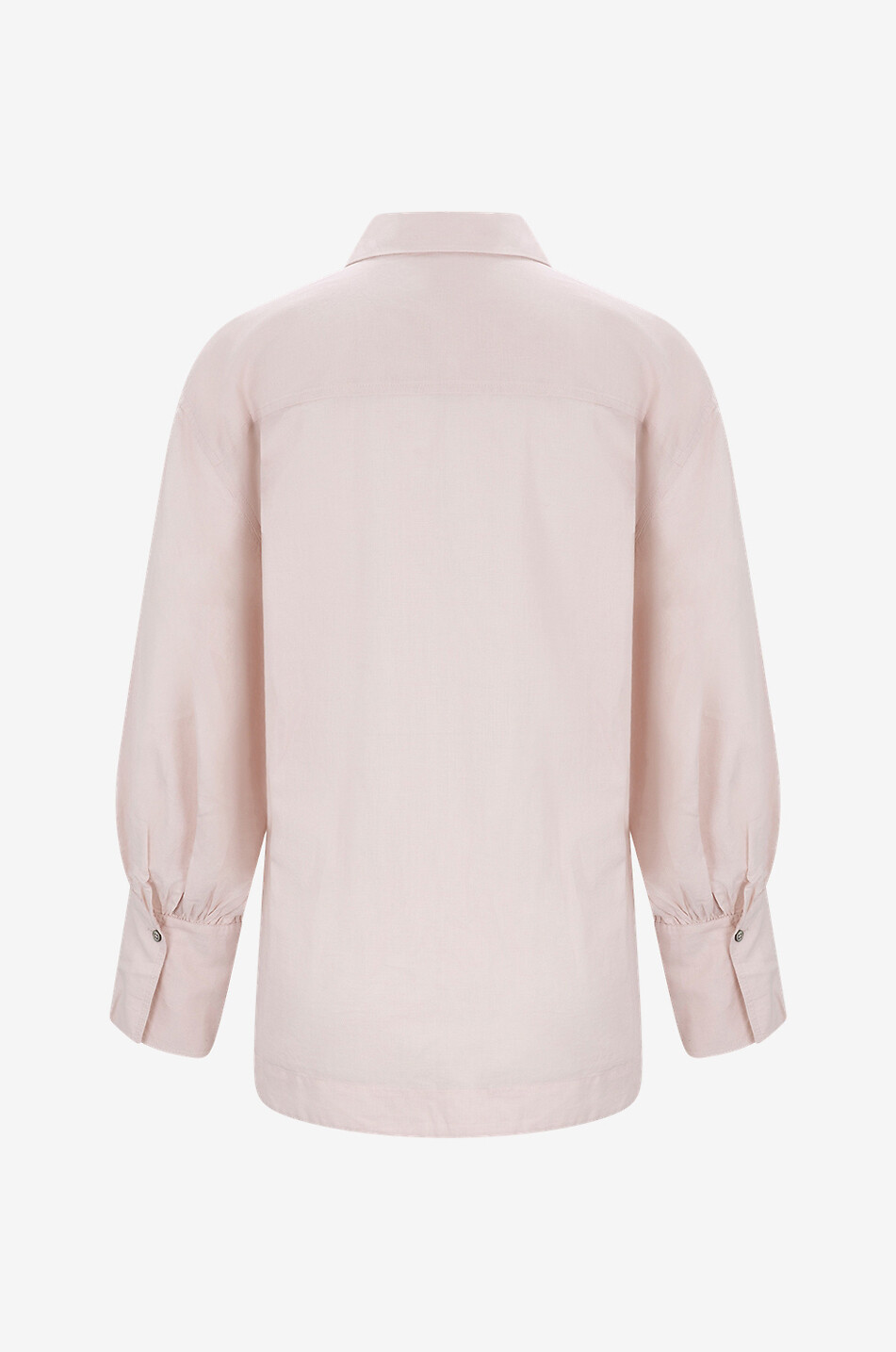 Chemise à manches longues en coton lin Ivana