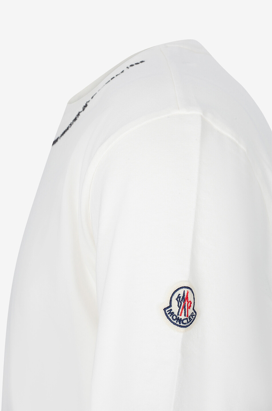MONCLER Monestier-de-Clermont 1952 printed short-sleeved T-shirt Men WHITE 3