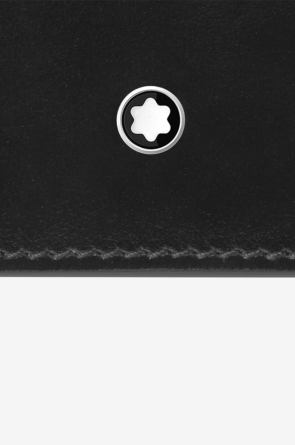 MONTBLANC Brieftasche mit Münzfach aus Leder Meisterstück 4cc Herren SCHWARZ 4
