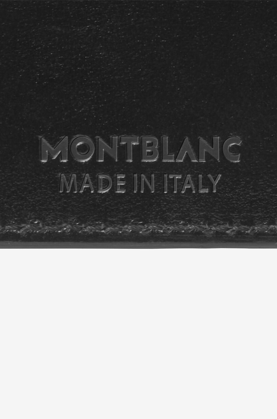MONTBLANC Brieftasche mit Münzfach aus Leder Meisterstück 4cc Herren SCHWARZ 5