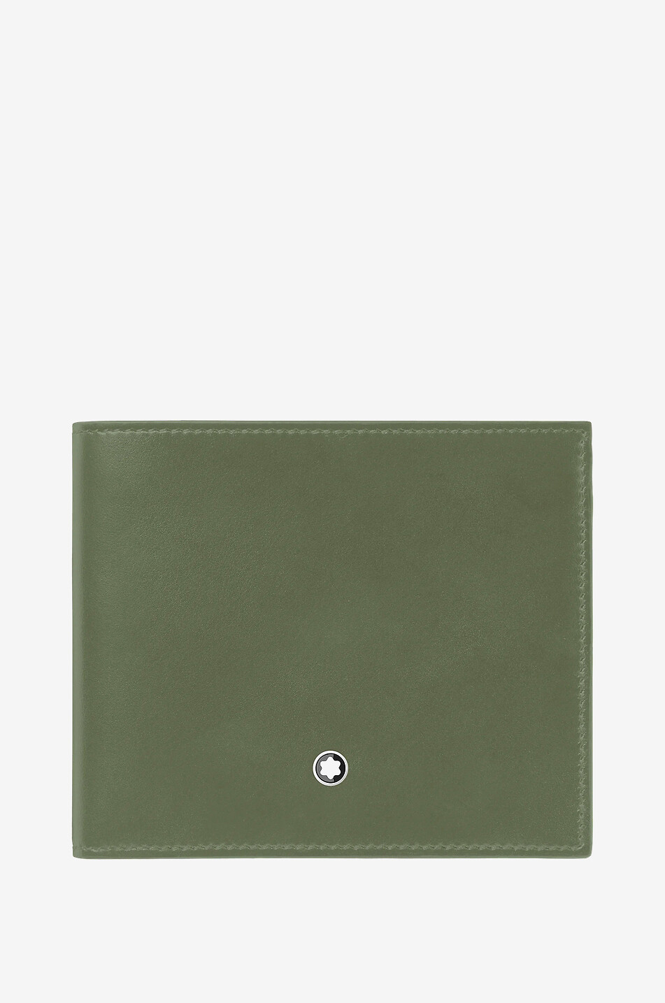 MONTBLANC Meisterstück 8cc Clay smooth leather wallet Men LIGHT GREEN 1