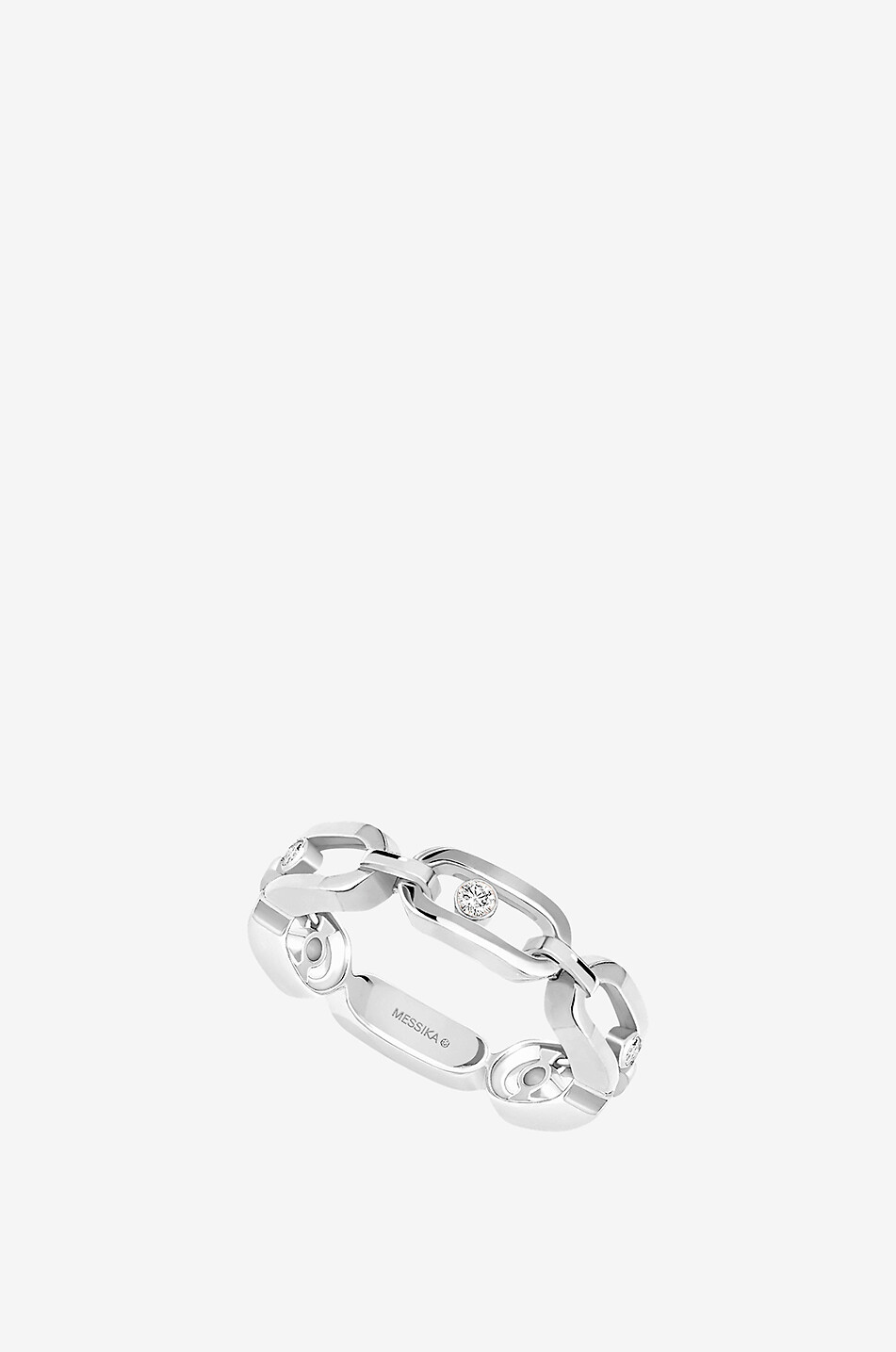MESSIKA Bague en or blanc Move Link Multi Femme BLANC 1