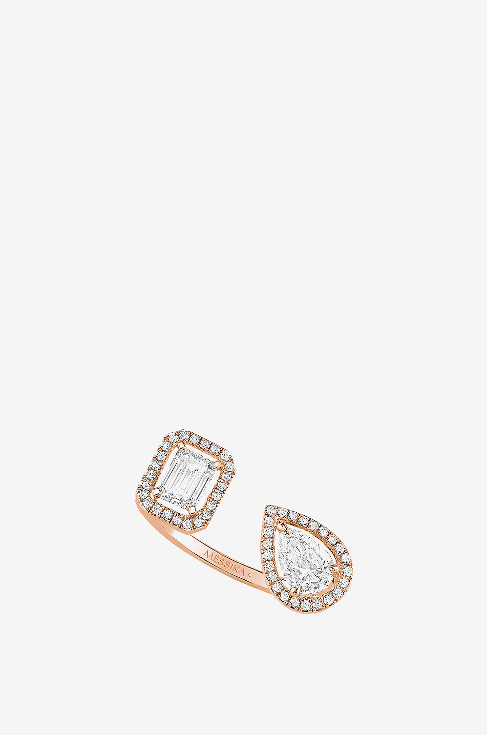 MESSIKA Bague en or rose et diamants My Twin Toi & Moi Femme ROSE 1