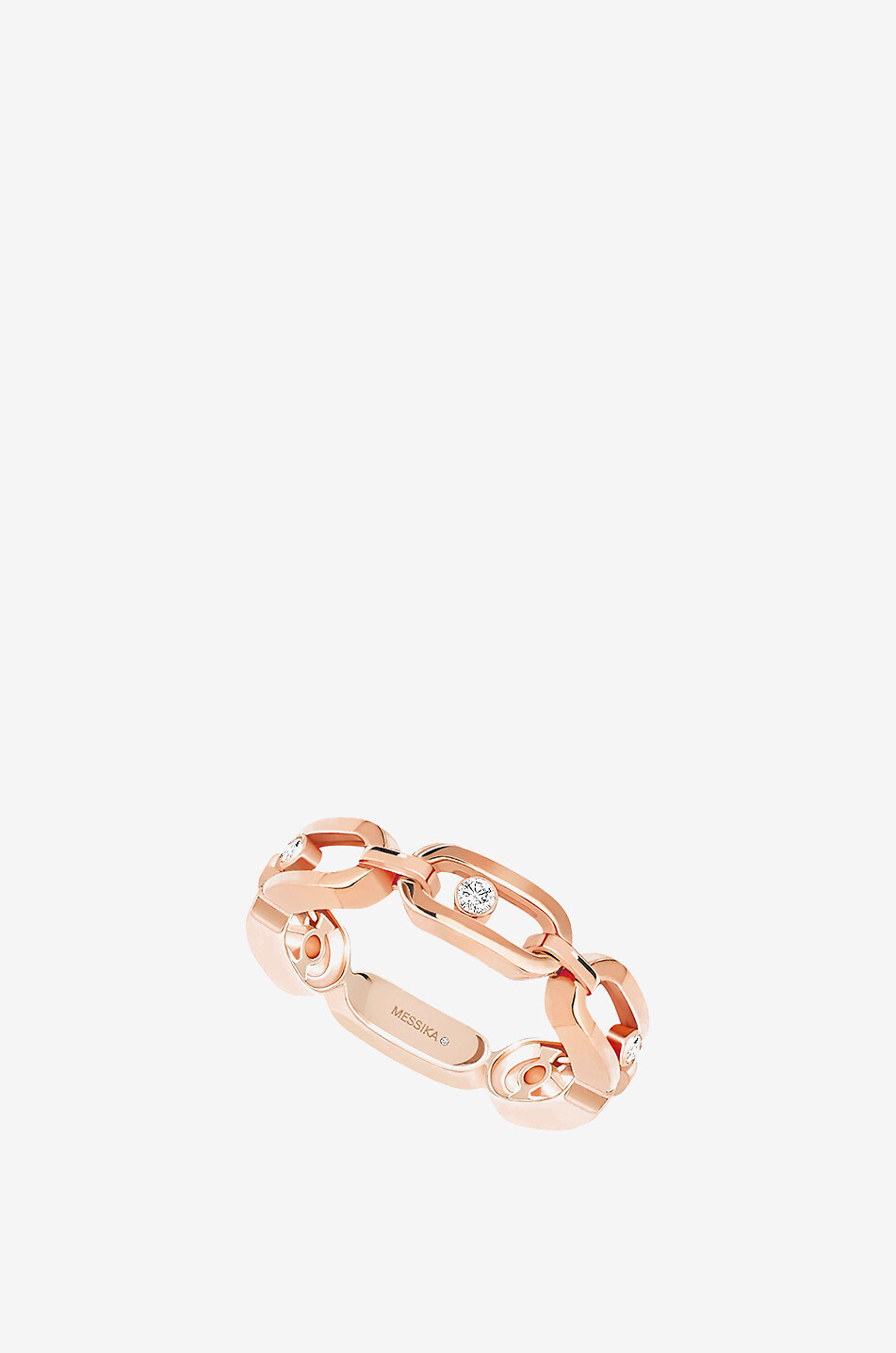MESSIKA Bague en or rose Move Link Multi Femme ROSE 1