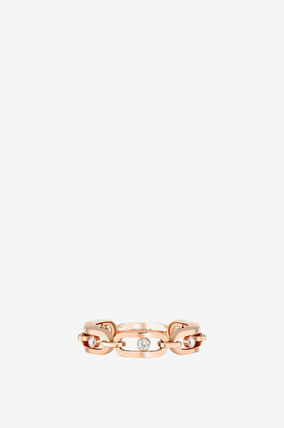 MESSIKA Bague en or rose Move Link Multi Femme ROSE 2
