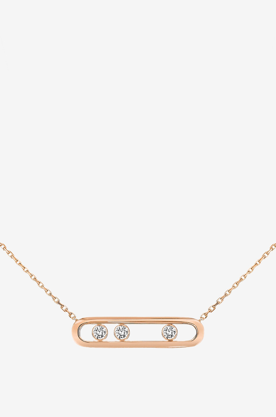 MESSIKA Collier en or rose et diamants Move Femme ROSE 2