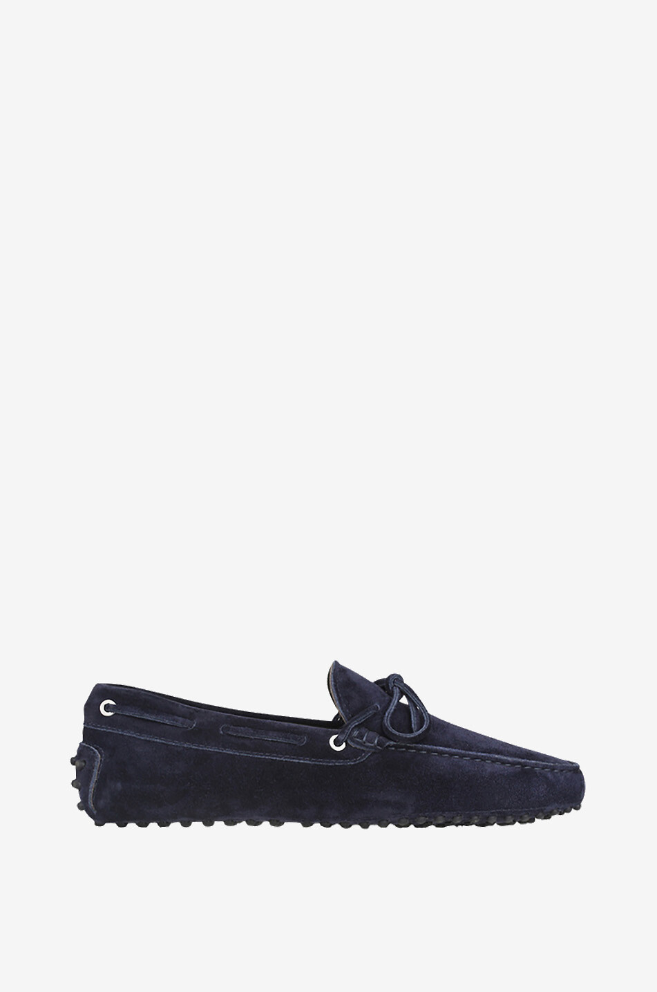 AURELIEN Mocassins en daim à picots Driving Shoes Homme BLEU FONCE 1