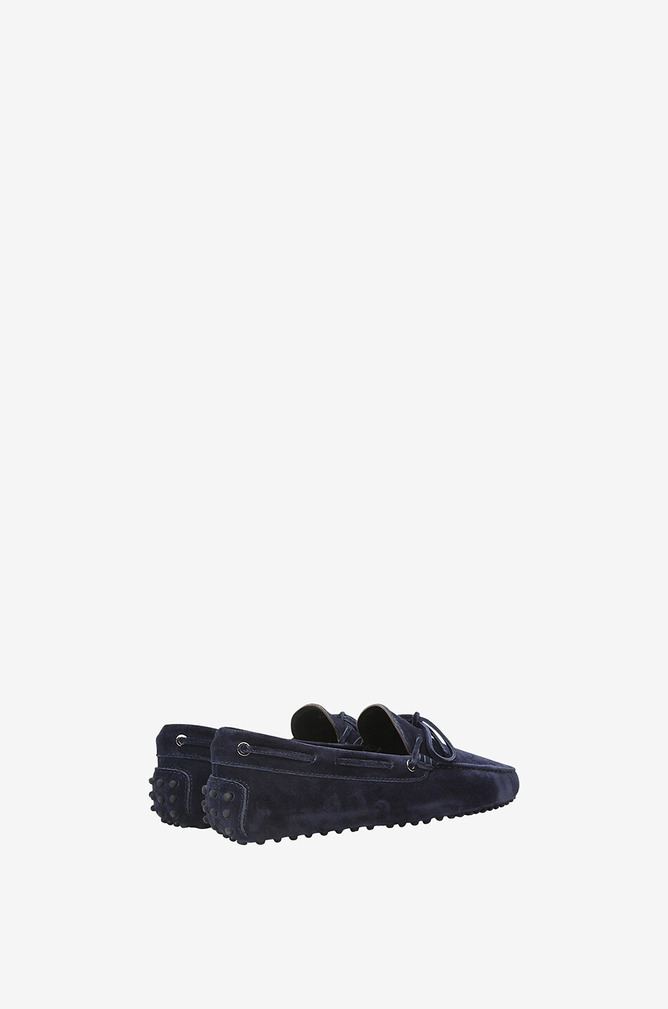AURELIEN Driving Shoes pebbled sole suede loafers Men DARK BLUE 4