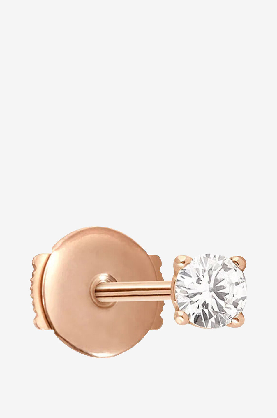 VANRYCKE Mono clou d'oreilles en or rose et diamant Valentine Femme ROSE 1