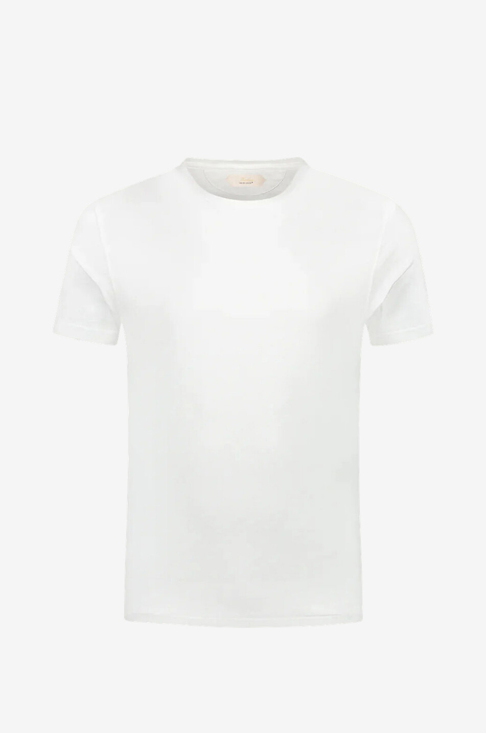 AURELIEN Egyptian cotton short-sleeved T-shirt Men WHITE 1