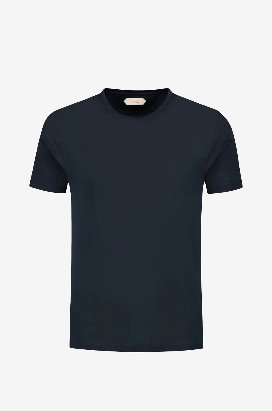 AURELIEN T-shirt à manches courtes en coton égyptien Homme BLEU FONCE 1