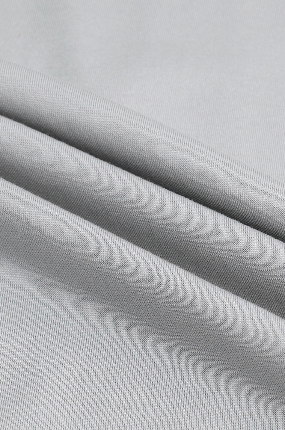 AURELIEN Egyptian cotton short-sleeved T-shirt Men LIGHT GREY 5